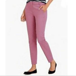 J Crew Mercantile Effortless slim crop chino pants